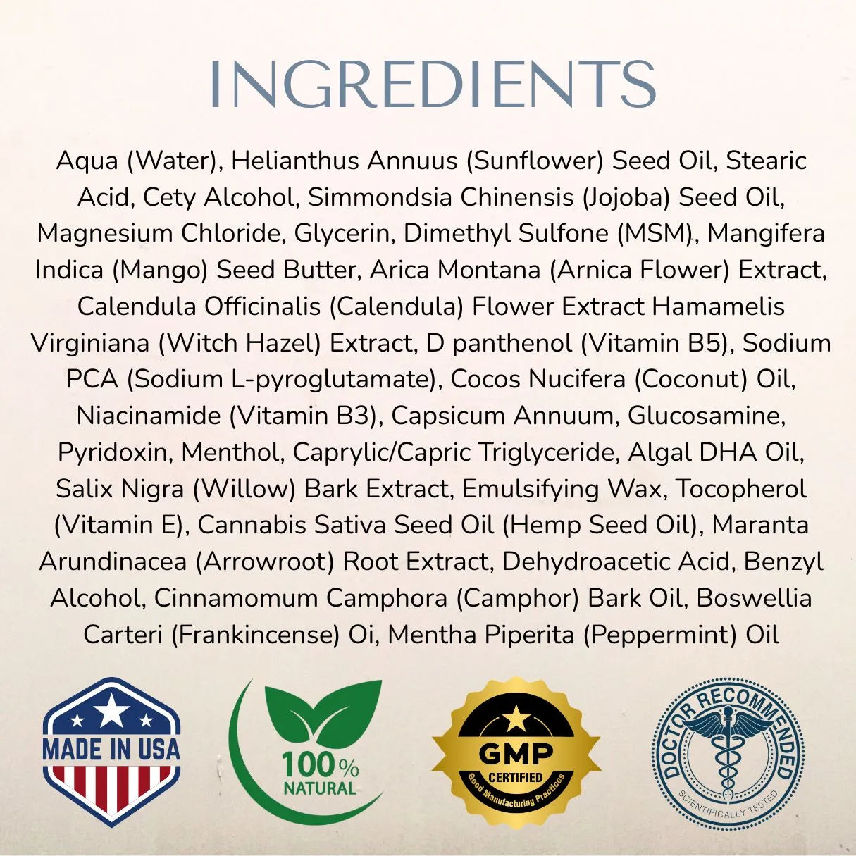 Advanced Nerve Support Cream