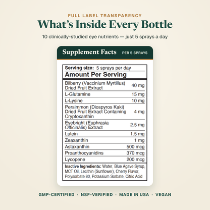 Eye health supplement