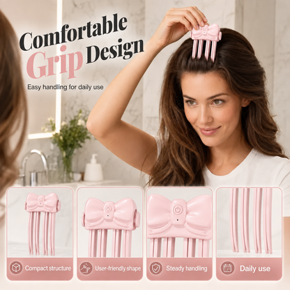 💥Surprise 50% Off！🔥Shape in 3 Seconds！👱‍♀️High Cranial Top Magic Tool！Rechargeable Volumizing Root Lift Clip