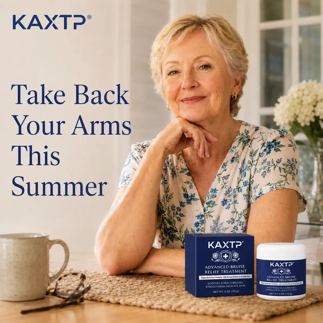 Those Purple Marks On Your Arms Aren't Your Fault, And KAXTP® Is Finally Something Gentle for Them