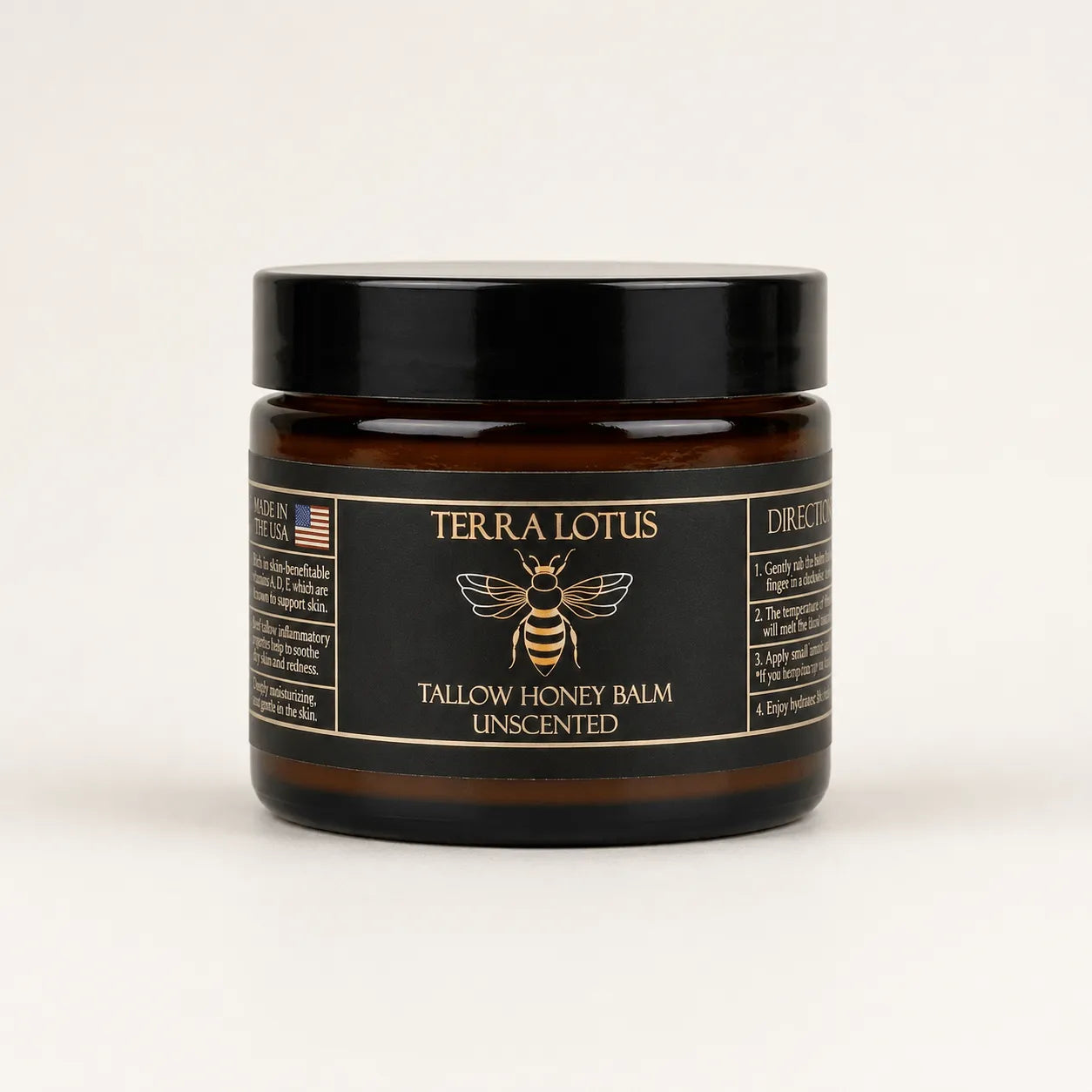 Organic Tallow Honey Balm | to Help Erase Fine Lines, Wrinkles, and Age Spots