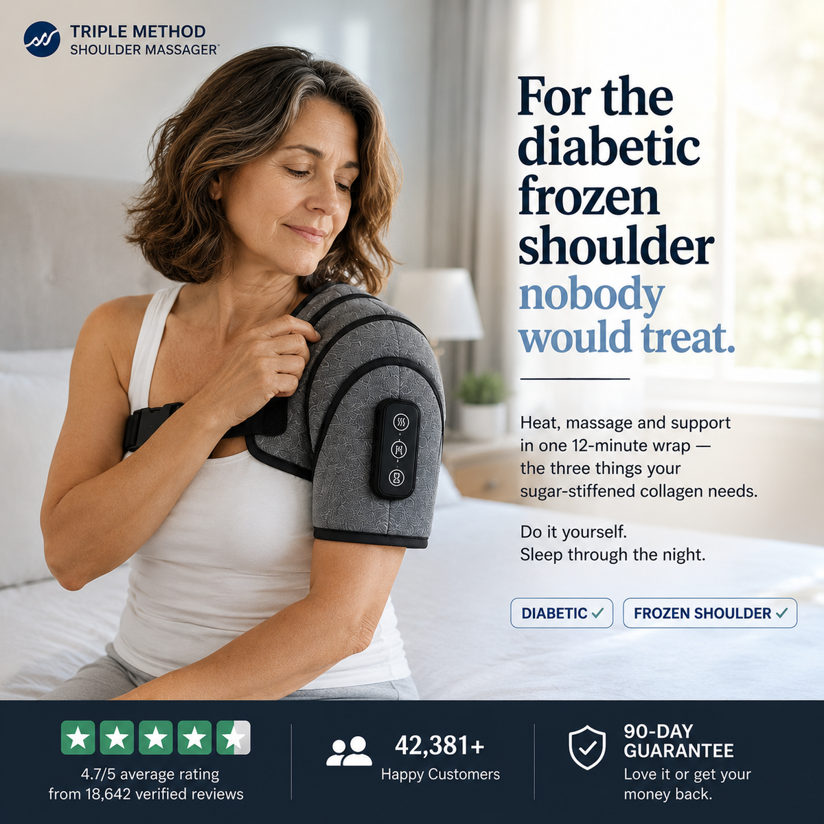 For the diabetic frozen shoulder nobody would treat.