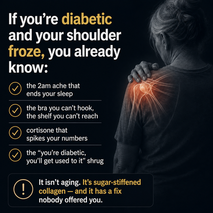 For the diabetic frozen shoulder nobody would treat.