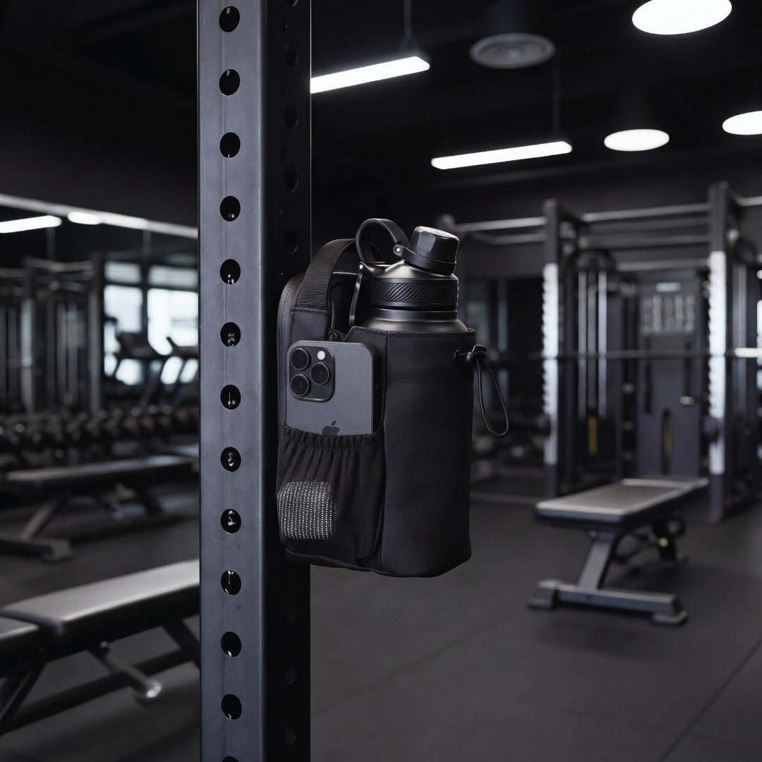 Magnetic Gym Bag With Bottle Holder