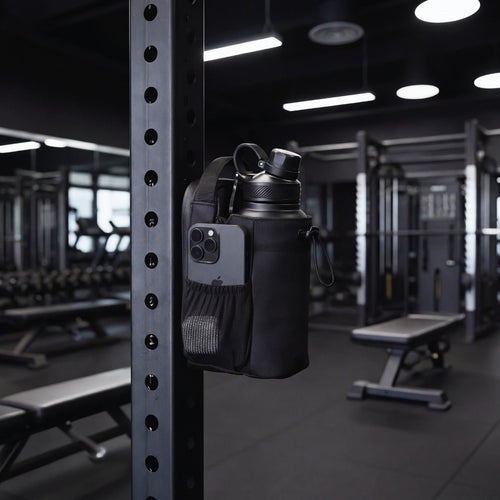 Magnetic Gym Bag With Bottle Holder