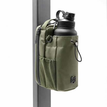 Magnetic Gym Bag With Bottle Holder