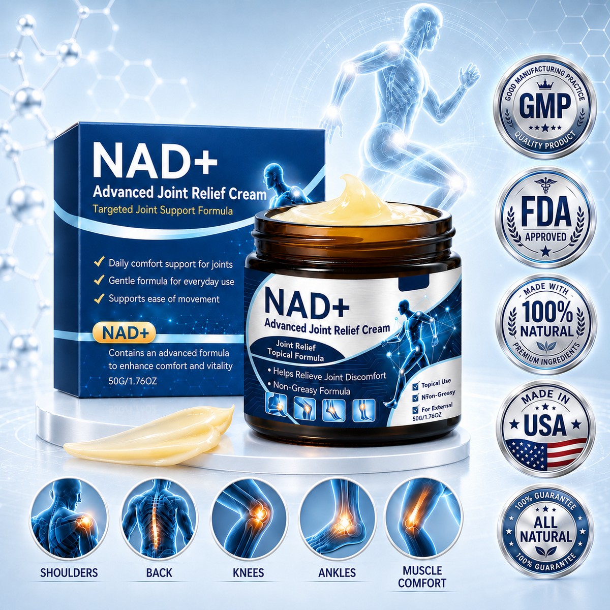 NAD+ Advanced Joint Relief Cream