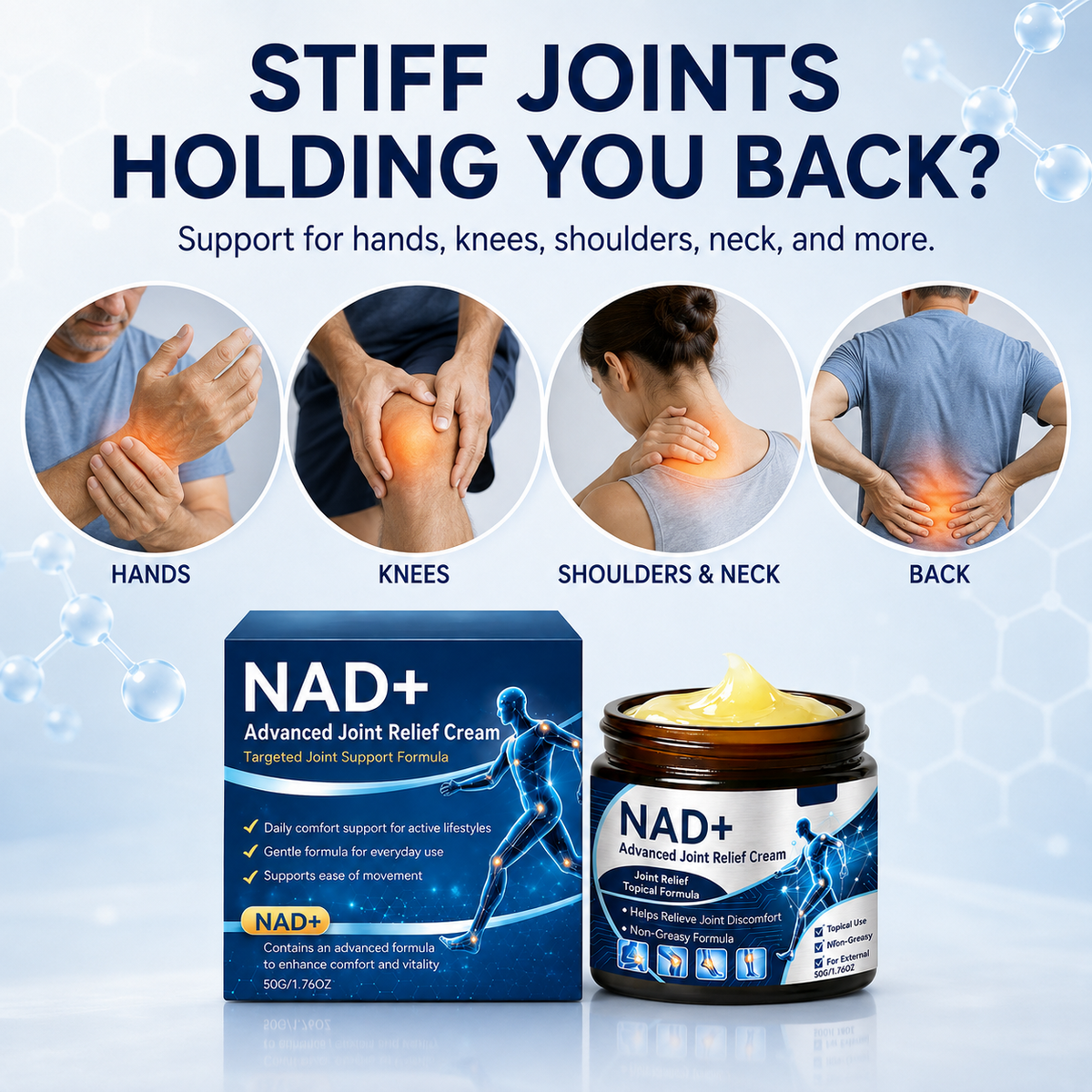 NAD+ Advanced Joint Relief Cream