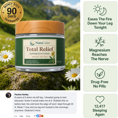 Calm the Shooting, Burning, Sciatica Pain in 15 Minutes, Without a Single Side Effect, Or Your Money Back