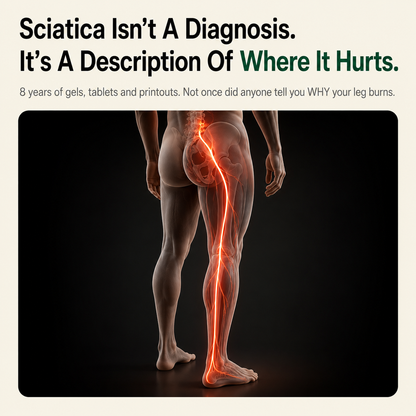 Calm the Shooting, Burning, Sciatica Pain in 15 Minutes, Without a Single Side Effect, Or Your Money Back