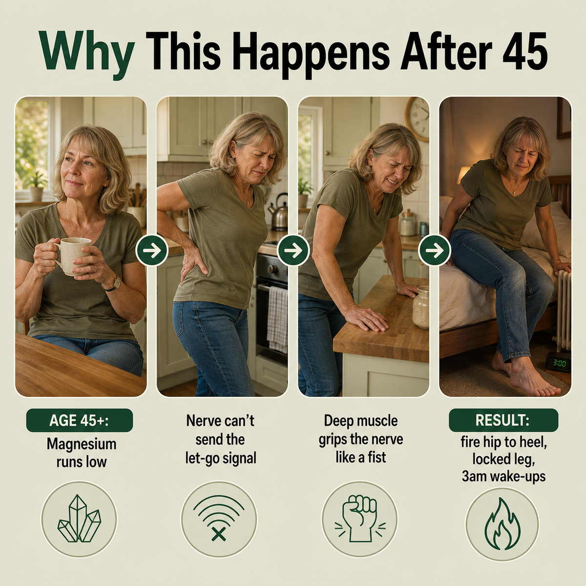Calm the Shooting, Burning, Sciatica Pain in 15 Minutes, Without a Single Side Effect, Or Your Money Back