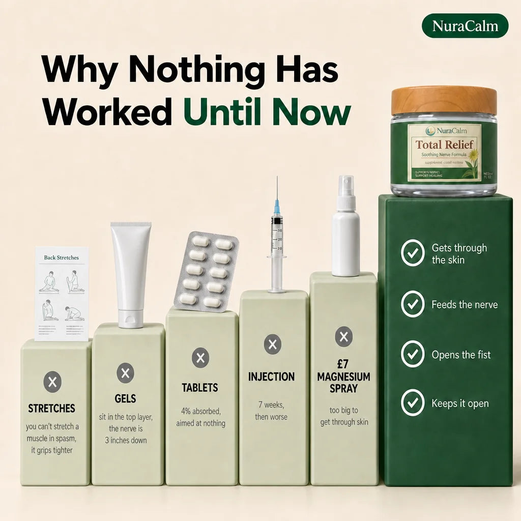 Calm the Shooting, Burning, Sciatica Pain in 15 Minutes, Without a Single Side Effect, Or Your Money Back