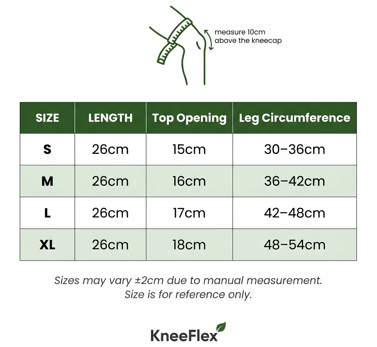 KneeFlex Bamboo Sleeve