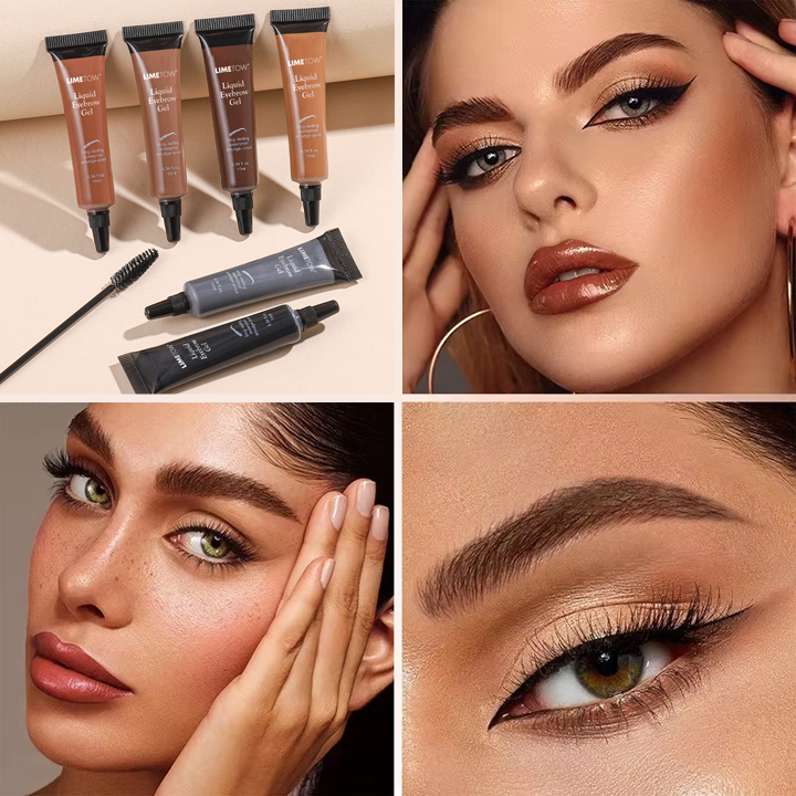 LIMETOW® Long-Lasting Waterproof Smudge-Proof Liquid Eyebrow Gel