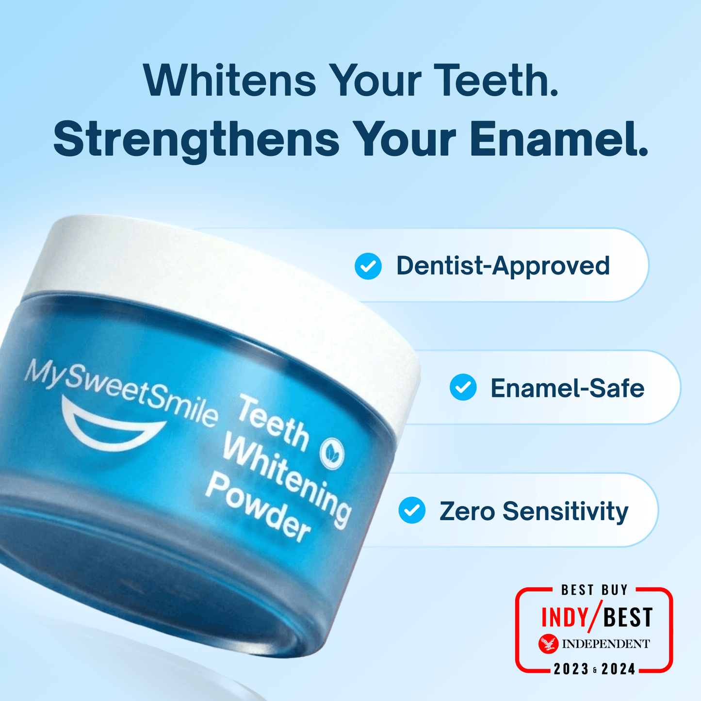 Dentist-Approved Teeth Whitening Powder