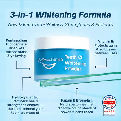 Dentist-Approved Teeth Whitening Powder