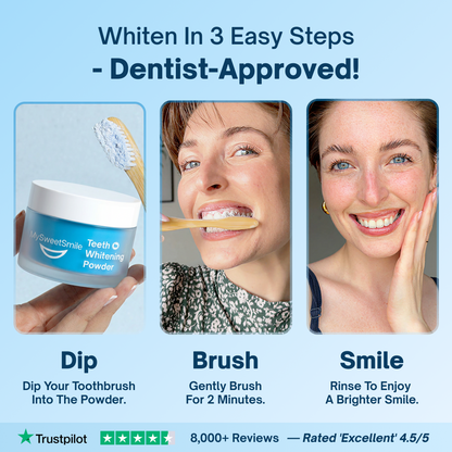 Dentist-Approved Teeth Whitening Powder