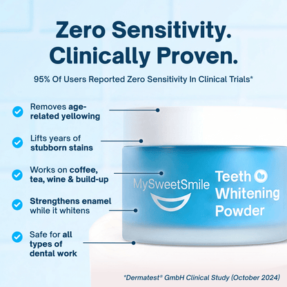 Dentist-Approved Teeth Whitening Powder