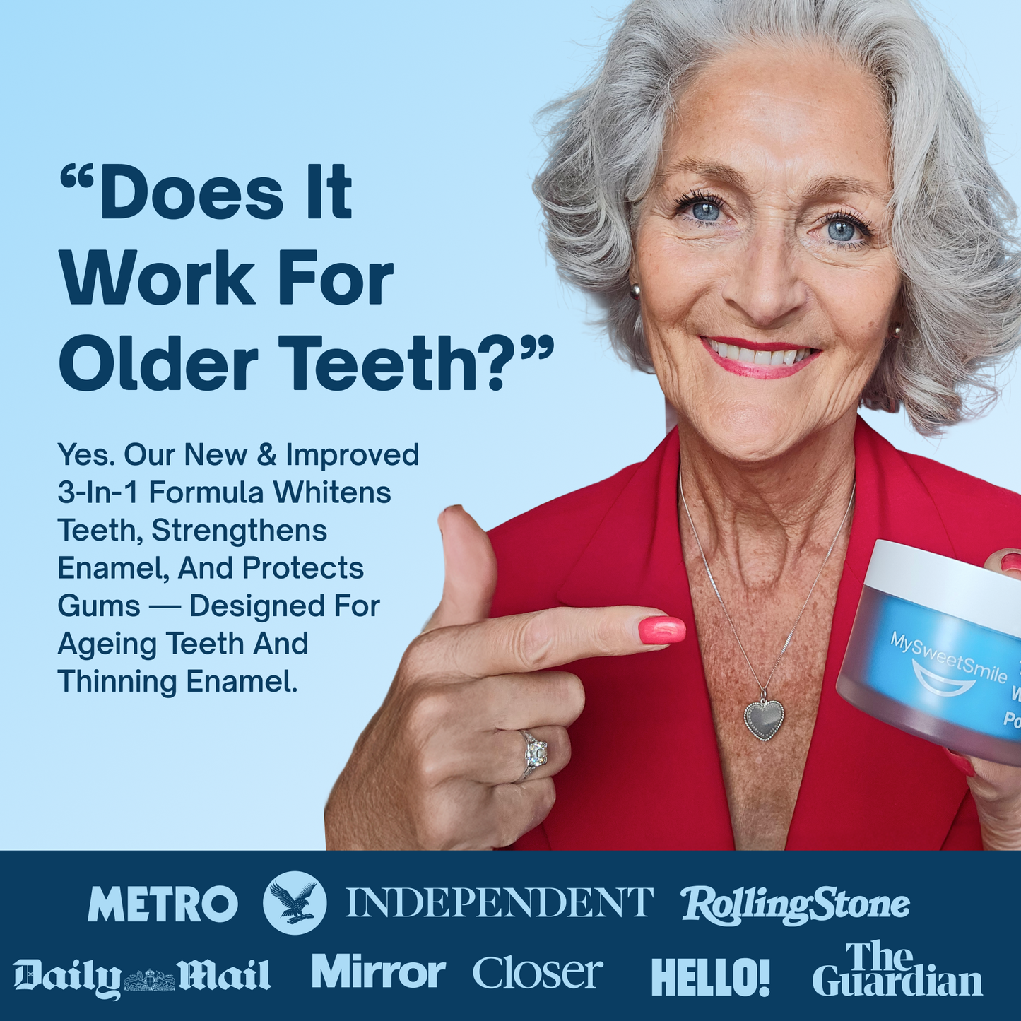 Dentist-Approved Teeth Whitening Powder