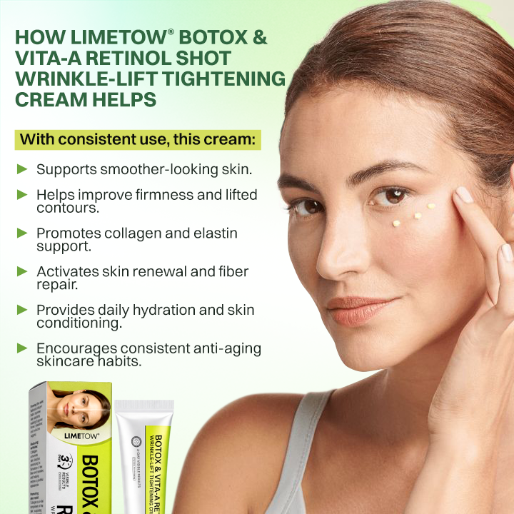 LIMETOW® Botox & Vita-A Retinol Shot Wrinkle-Lift Tightening Cream