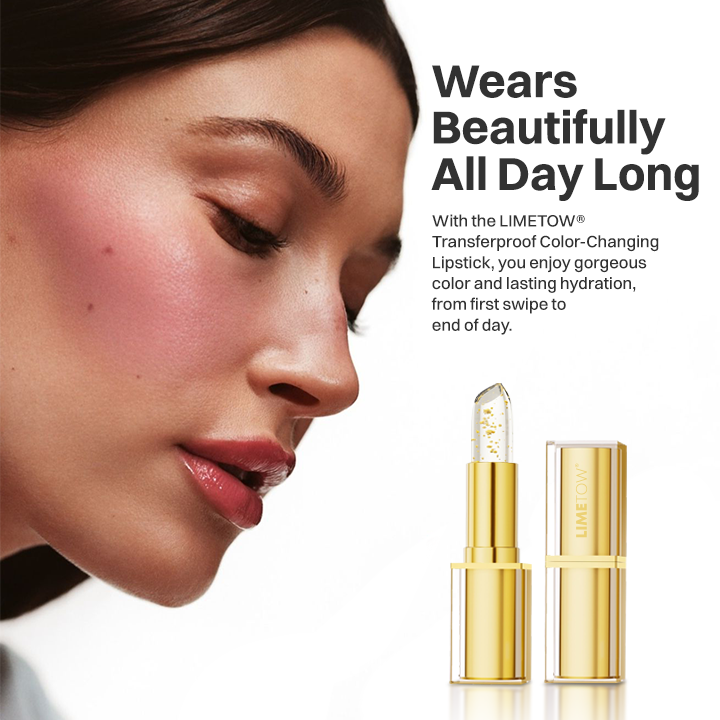 LIMETOW® Transferproof Color-Changing Lipstick