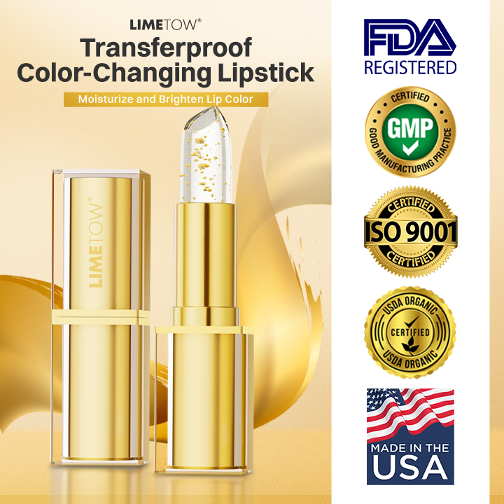 LIMETOW® Transferproof Color-Changing Lipstick