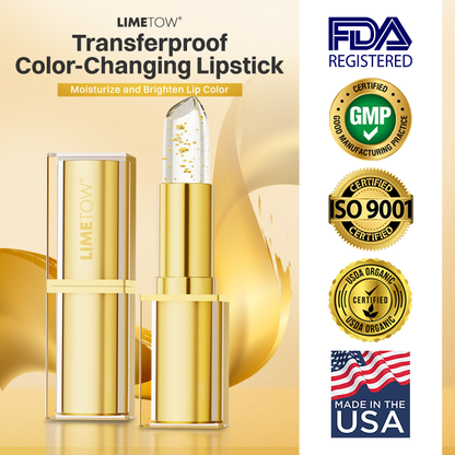 LIMETOW® Transferproof Color-Changing Lipstick