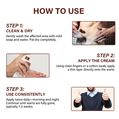 AHCC Mushroom HPV Genital Warts Eraser Cream Pro
