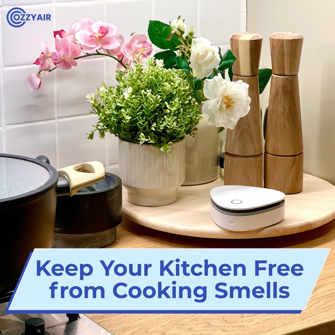 Eliminate Smoke, Pet & Kitchen Odors in 1-Click