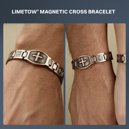 50% OFF - Limited Time Offer❤️LIMETOW® Magnetic Cross Bracelet