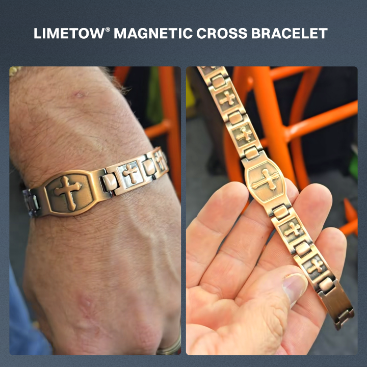 50% OFF - Limited Time Offer❤️LIMETOW® Magnetic Cross Bracelet