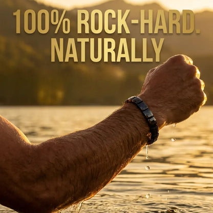 🔥Order now. Get it in 3 days.Hematite Magnetic Bracelet - Reclaim your masculine edge