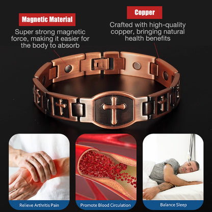 🔥50% OFF - Limited Time Offer🔥Magnetic Cross Bracelet