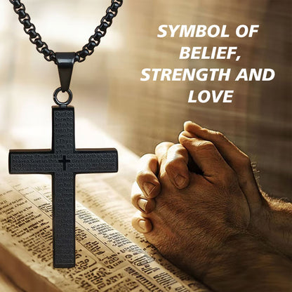 The Lord‘s Prayer Cross Necklace