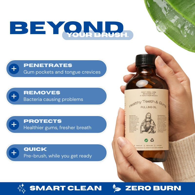 Healthier gums and fresher breath in 14 days or less