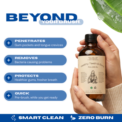 Healthier gums and fresher breath in 14 days or less