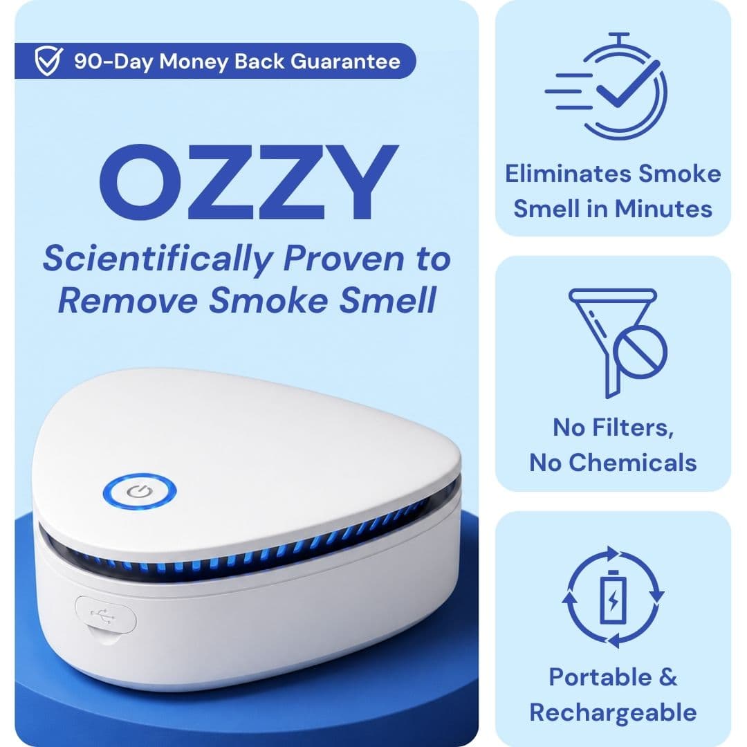 Eliminate Smoke, Pet & Kitchen Odors in 1-Click