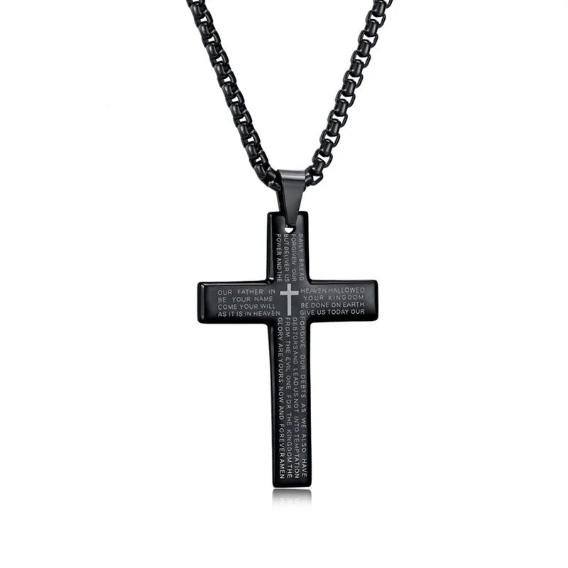 The Lord‘s Prayer Cross Necklace
