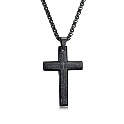 The Lord‘s Prayer Cross Necklace