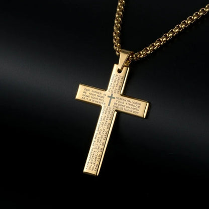 The Lord‘s Prayer Cross Necklace