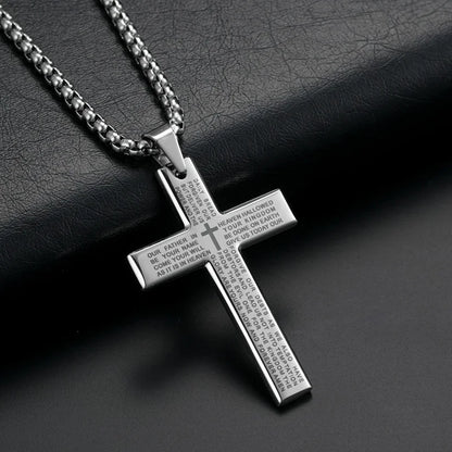The Lord‘s Prayer Cross Necklace