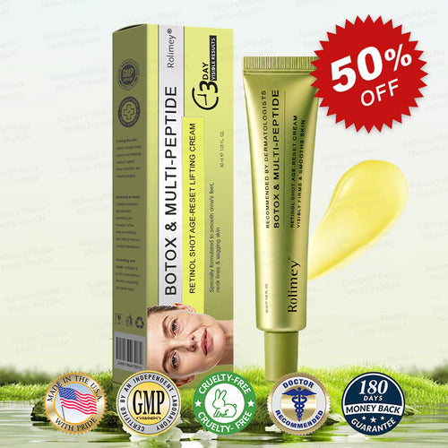 🏅💧💐Rolimey® Multi-Peptide Retinol Shot Wrinkle-Lift Cream