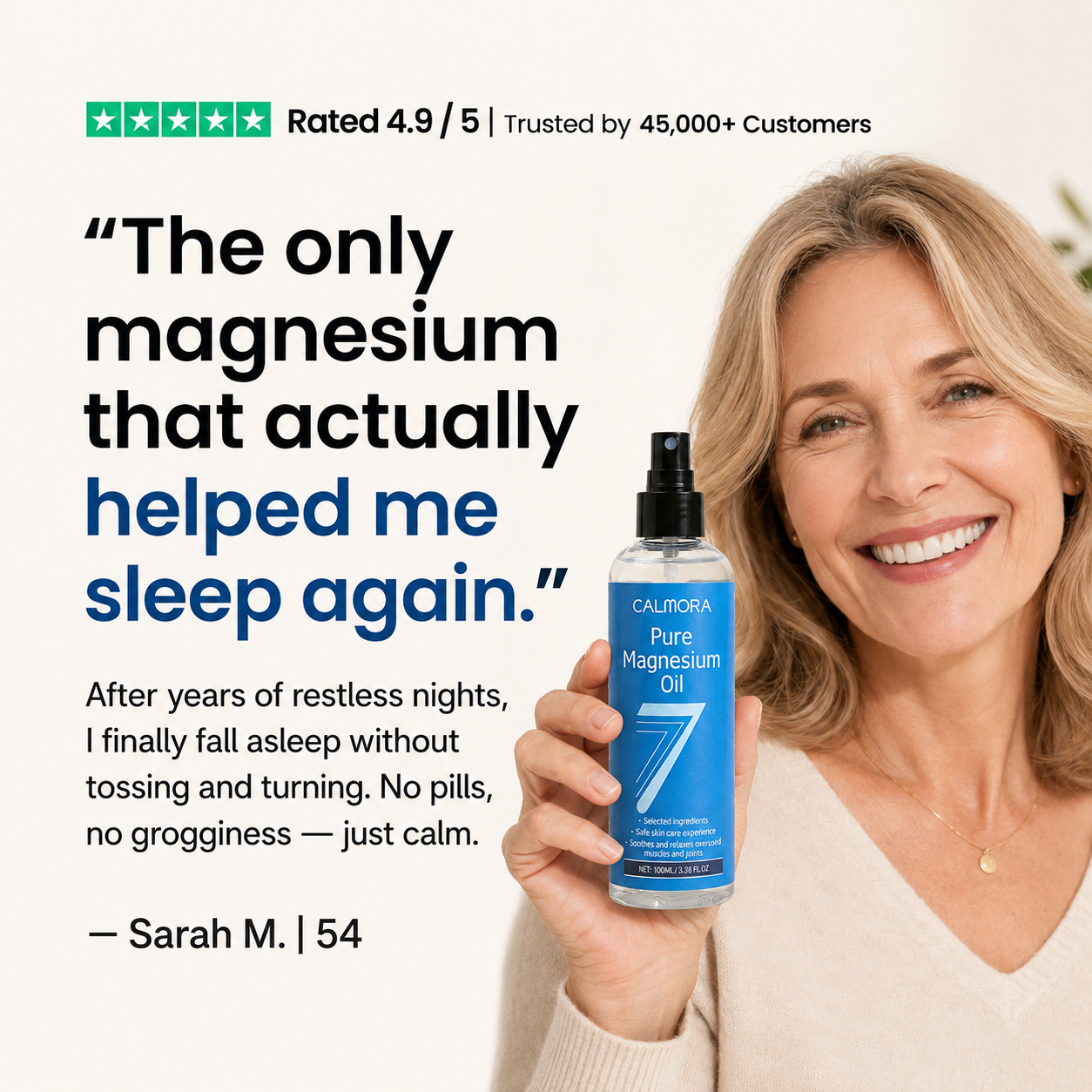 Pure Magnesium Spray – Targeted Relief for Stiff, Painful Shoulders