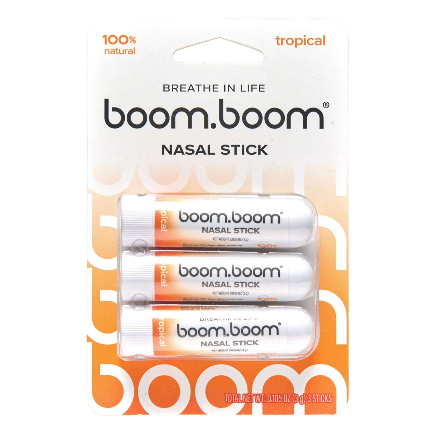 LIMETOW® Nasal Stick  Vapor Flow Technology | Cool Refreshing Sensation | Natural Mood Boost | Simple Ingredients | Essential Oils + Menthol Inhaler (Mint) Visit the BoomBoom Store