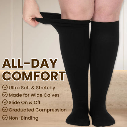 LIMETOW® Advanced Wide Compression Socks For Pain Relief