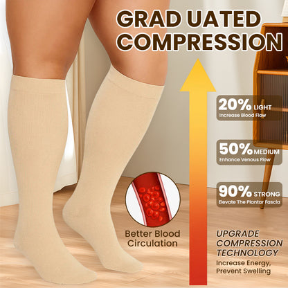 LIMETOW® Advanced Wide Compression Socks For Pain Relief