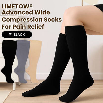 LIMETOW® Advanced Wide Compression Socks For Pain Relief