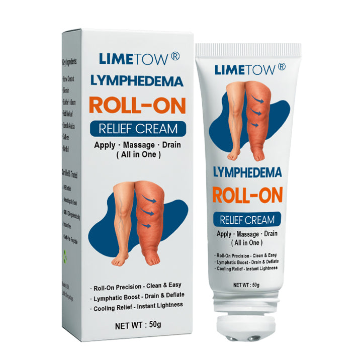 LIMETOW® Roll-On Relief Cream for Swelling & Lymphatic Drainage