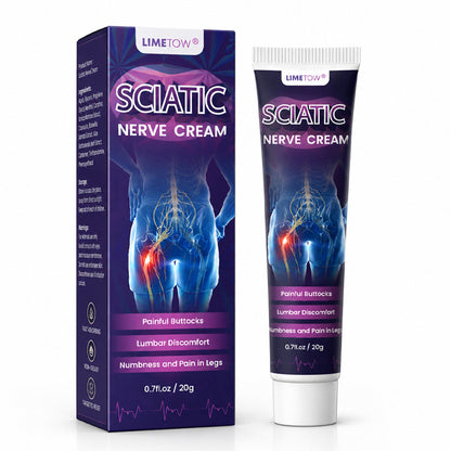 LIMETOW® SCIATICA PAIN RELIEF CREAM! TARGETED HERBAL COMFORT FOR LOWER BACK, HIP & BUTTOCK DISCOMFORT!