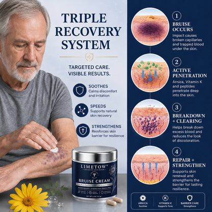 💥300K+ SOLD💕-LIMETOW® Bruise Repair & Skin-Strengthening Cream